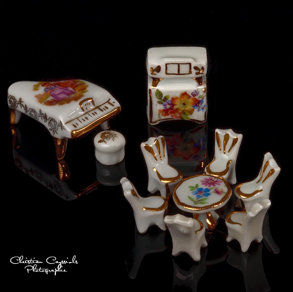 Miniatures en porcelaine