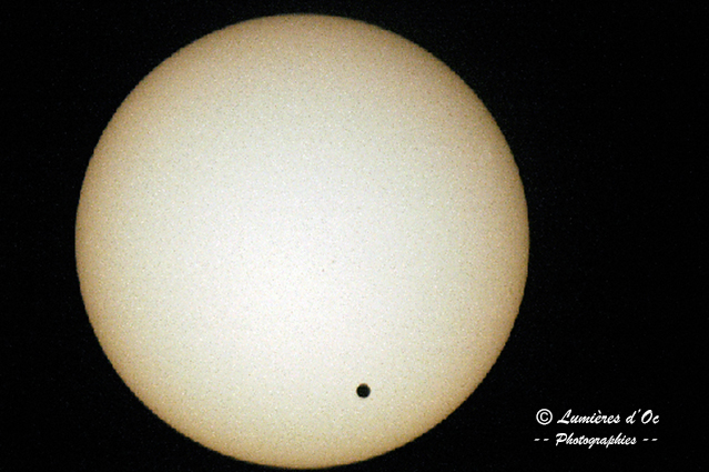 Venus devant Soleil